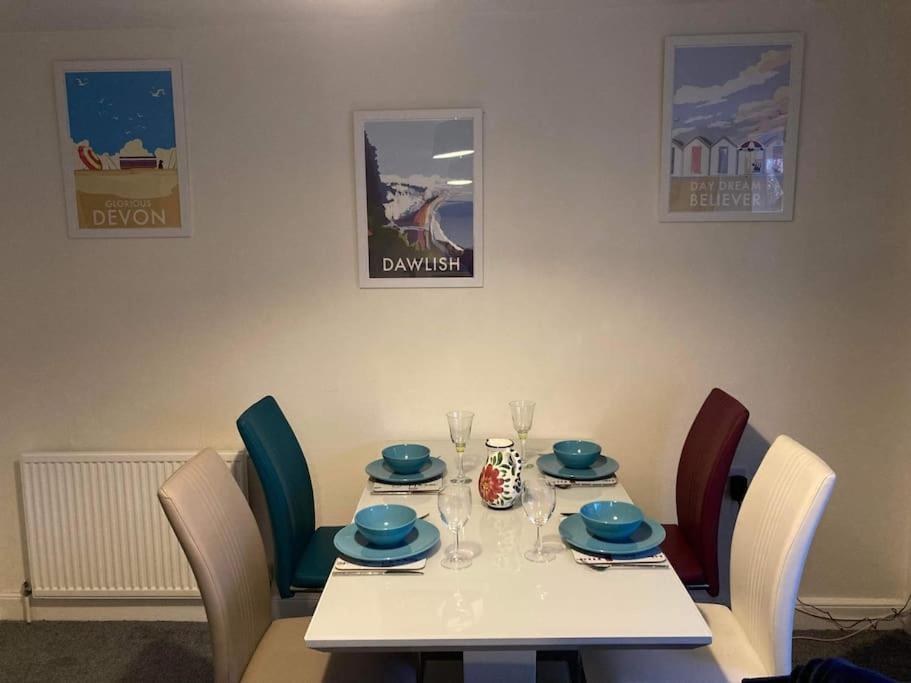 Lawn View Apartment Dawlish Bagian luar foto